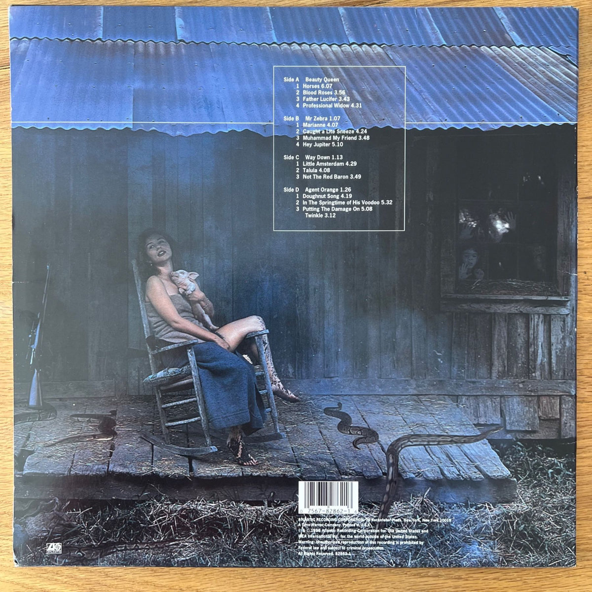 Tori Amos - Boys For Pele / 1st US Press. 1996 - Clear Green Vinyl - (M-/M-)