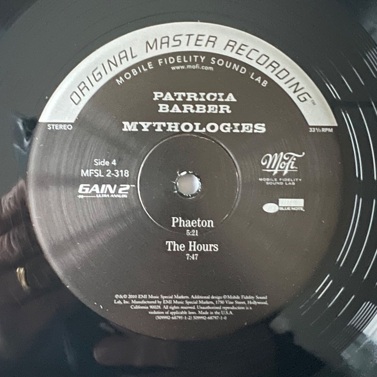 Patricia Barber - Mythologies / 2 LP Audioph. MFSL 2010 - (Mint)