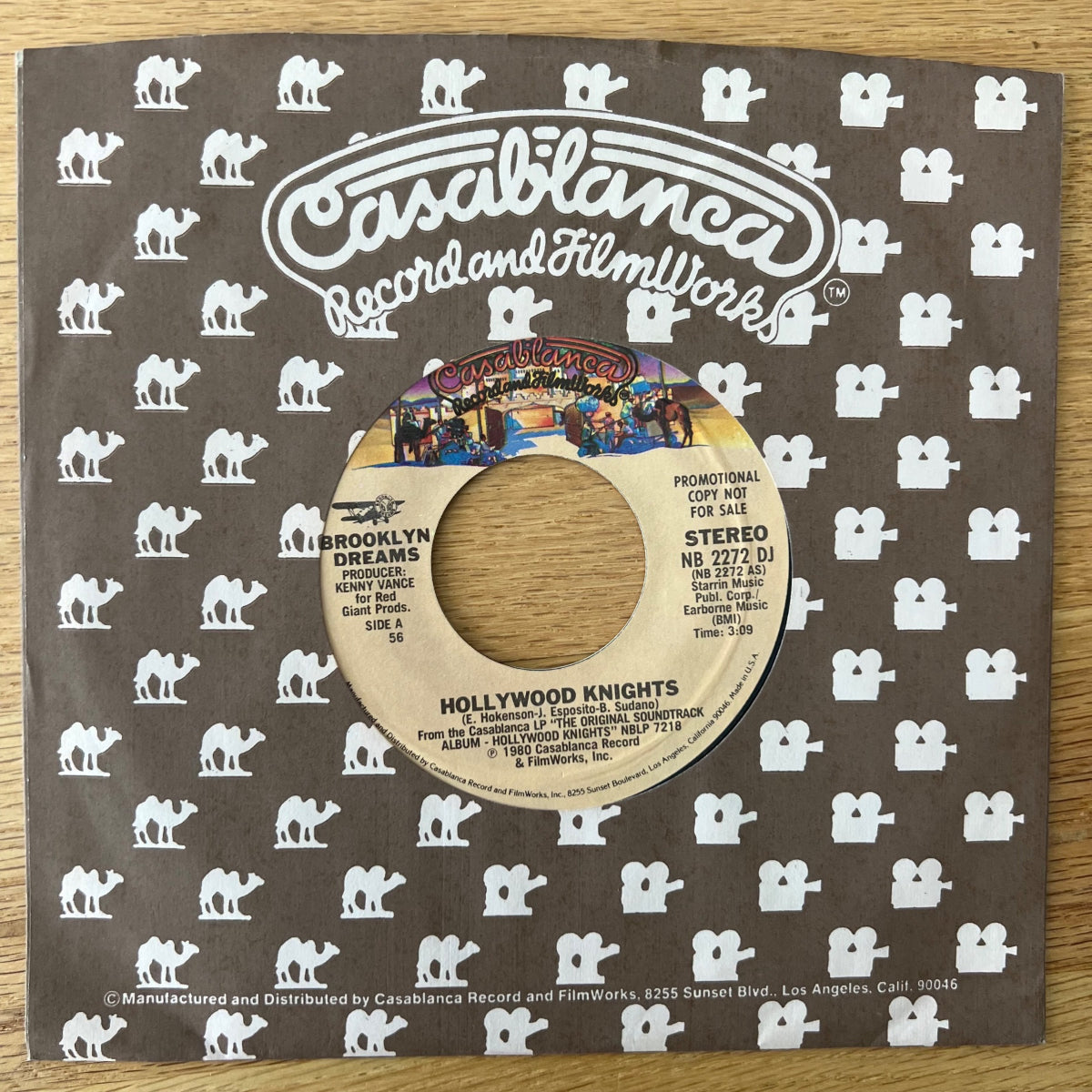 Brooklyn Dreams - Hollywood Knights / 1st US Press. 1980 - (VG++/M-)