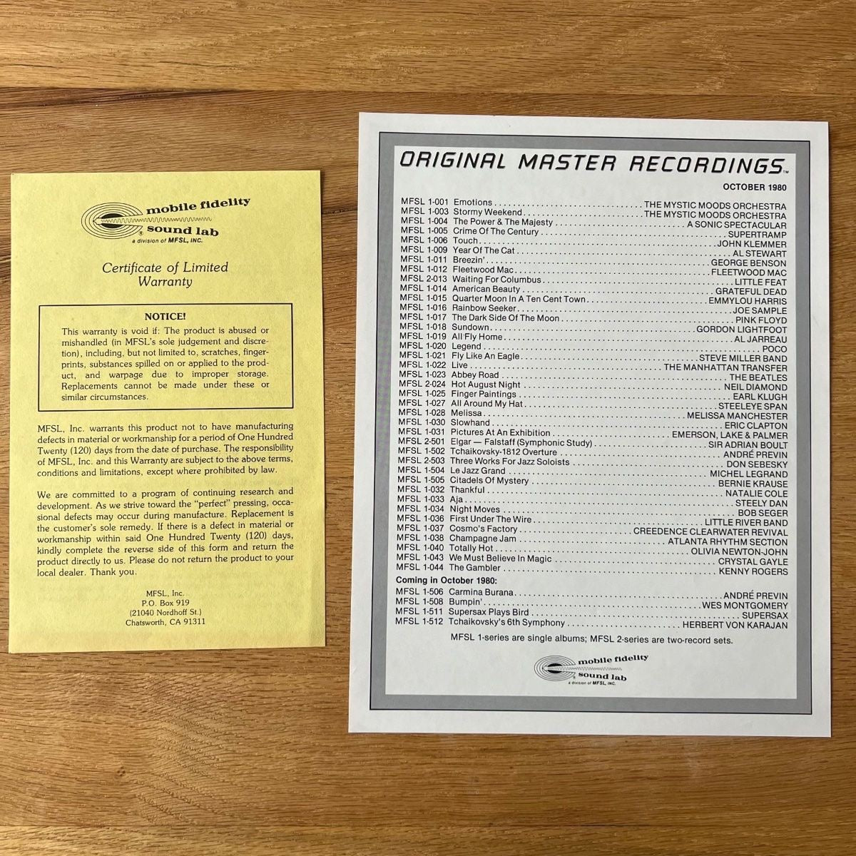 Creedence Clearwater Revival - Cosmo's Factory / Audioph. MFSL 1980 - (M-/M-)