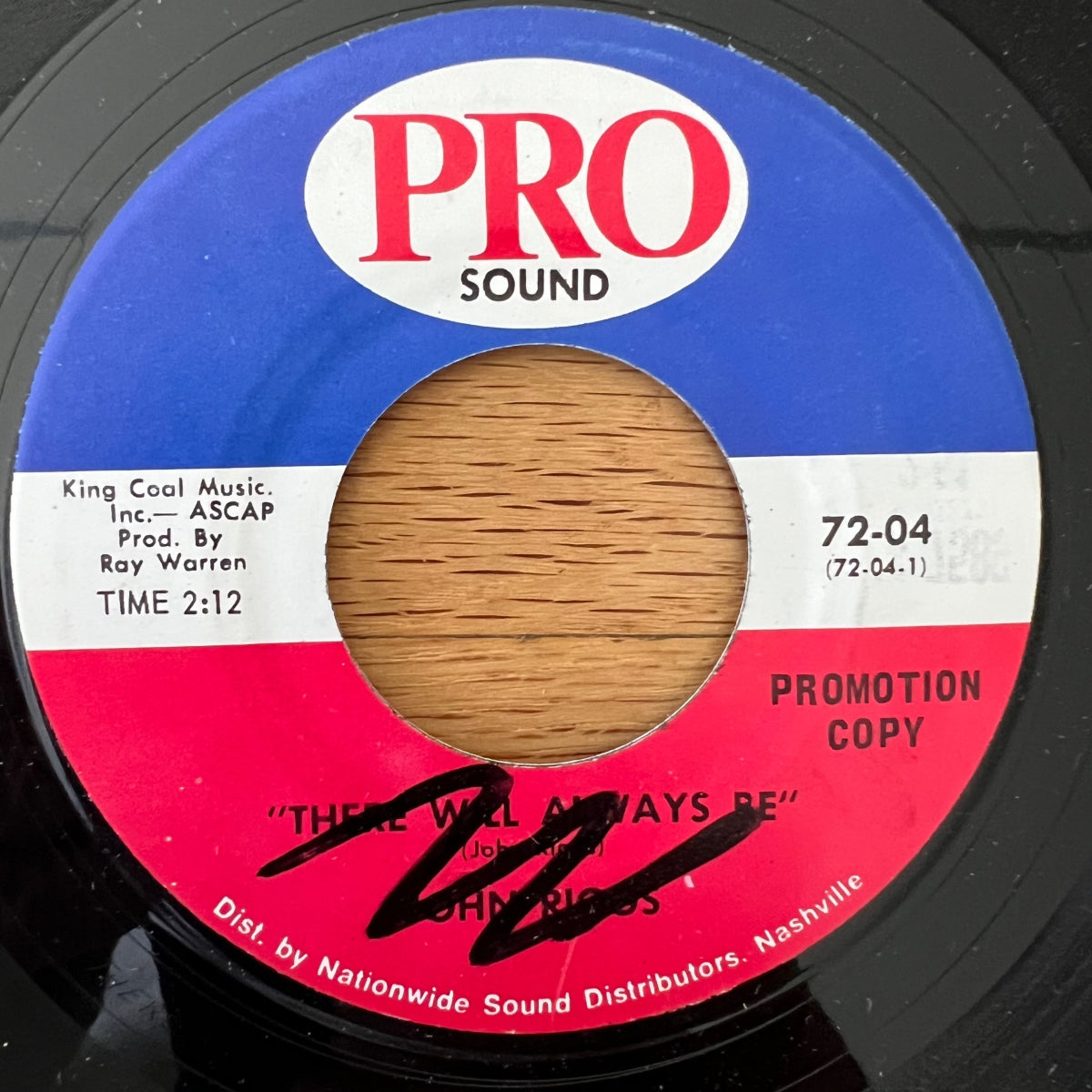 John Riggs - There Will Always Be / US-Promo 1972 - (VG++/Neutral)
