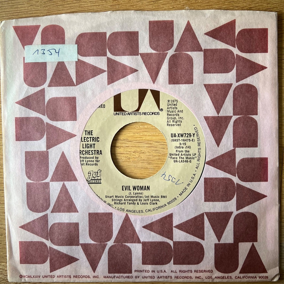 Electric Light Orchestra - Evil Woman / 1. US Press. 1975 - (M-/VG++)
