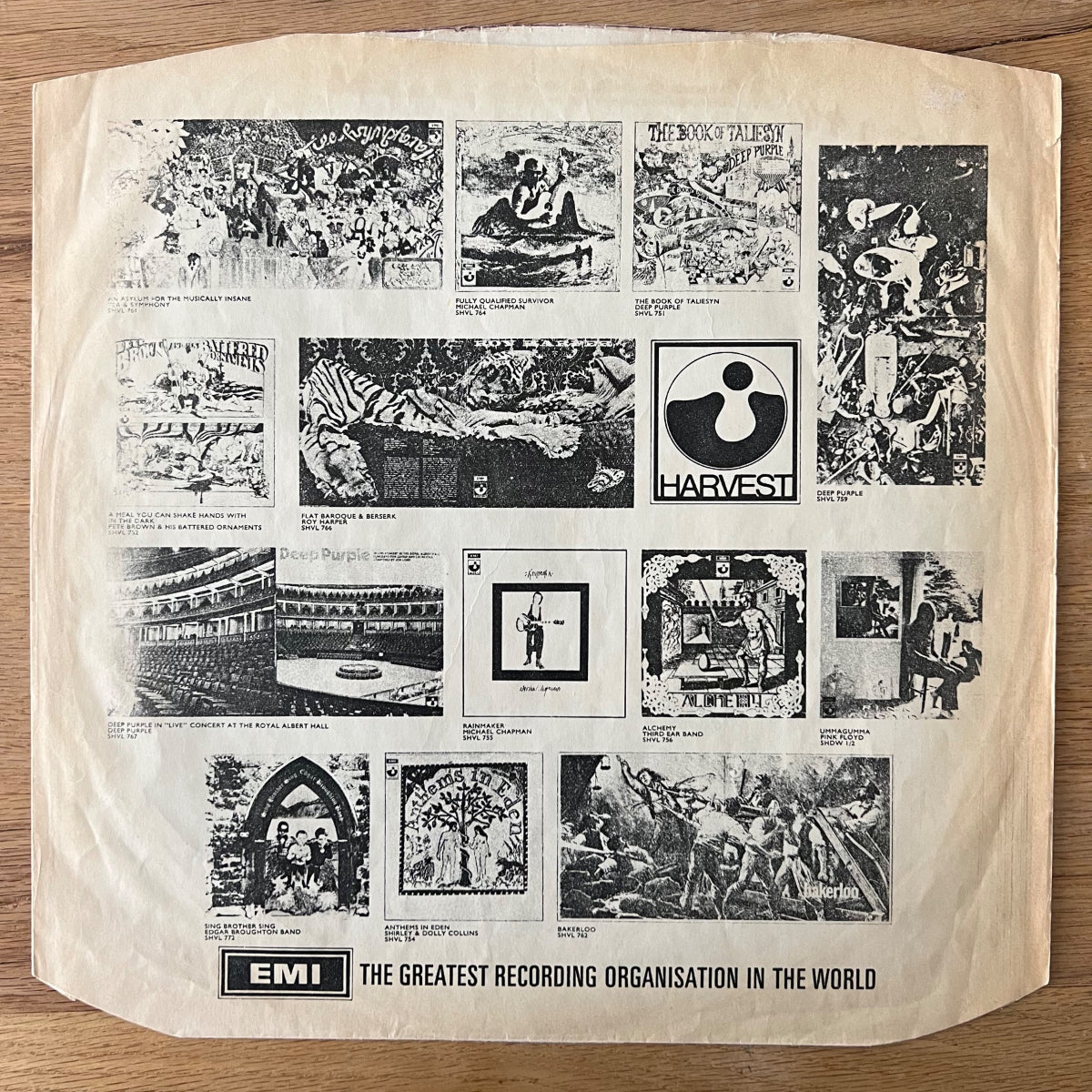 Pete Brown & His Battered Ornaments - A Meal You can Shake Hands With In The Dark / 1. UK-Press. 1969 - (M-/M-)