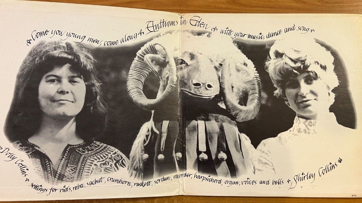Shirley Collins & Dolly Collins - Anthems In Eden / 1st US Press. 1969 - (M-/VG++)