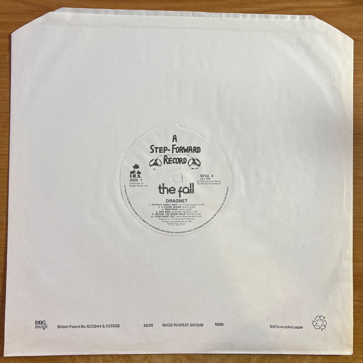 Fall - Dragnet / 1. UK-Press. 1990 - (M-/M-)