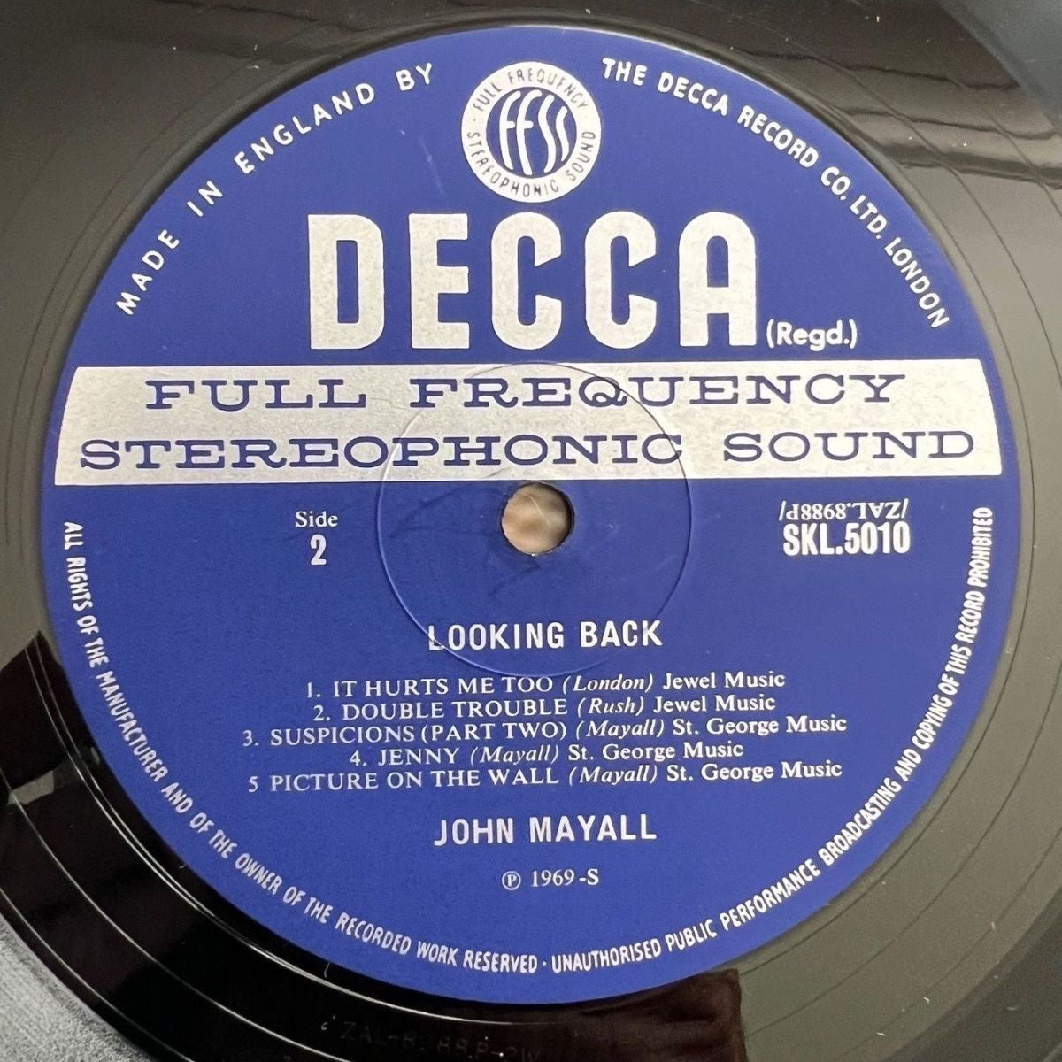 John Mayall - Looking Back / 1. UK 1969 - (VG++/VG++)
