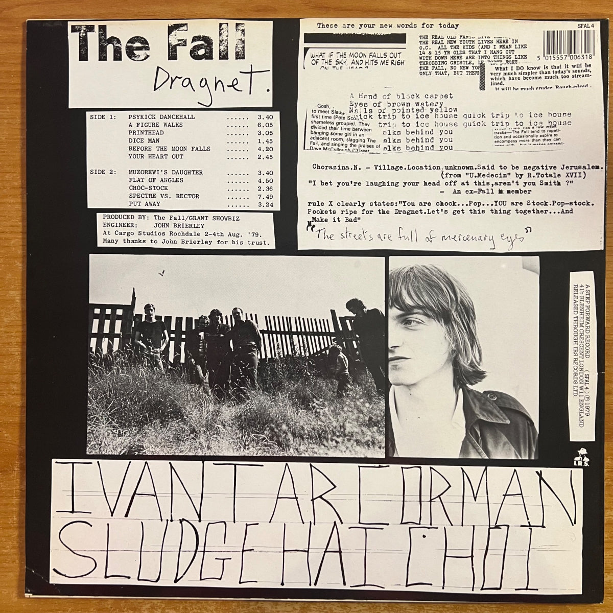 Fall - Dragnet / 1. UK-Press. 1990 - (M-/M-)
