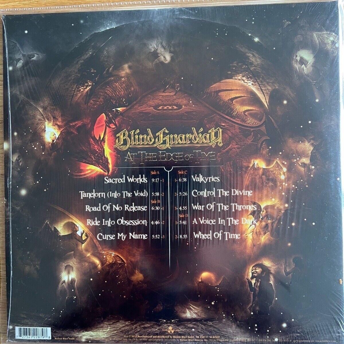 Blind Guardian - At The Edge Of / 2 LP - 1. Pressage européen. 2010 (neuf/neuf)