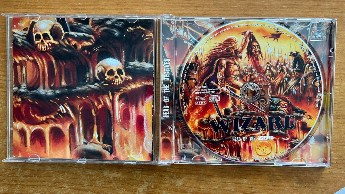 Wizard - Head Of The Deceiver / 1. D-Press. 2001 - (M-/M-)