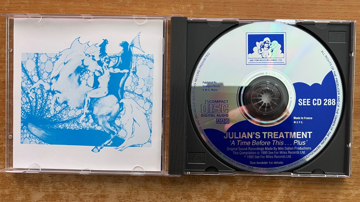 Julian's Treatment - A Time Before This...Plus / CD - 1st UK Press. 1990 on CD - (M-/M-)