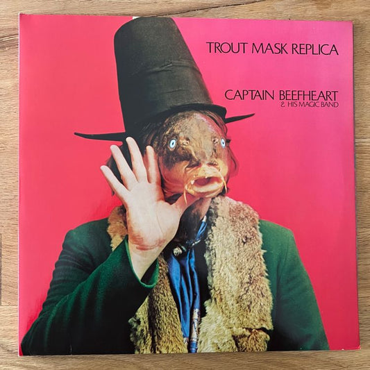 Réplique du masque de truite Captain Beefheart et son bracelet magique (D-Press. RE, 1969) (M-/M-)