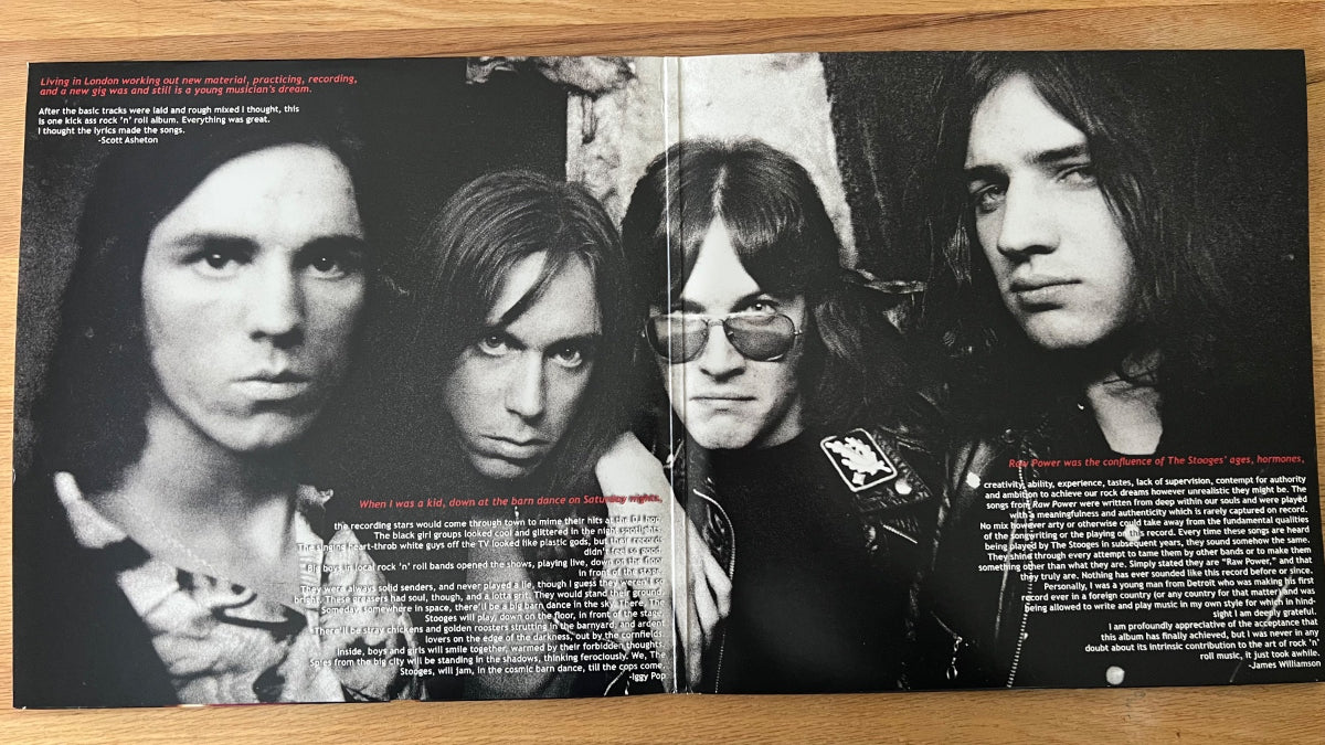 Iggy And The Stooges - Raw Power / 2 LP & Booklet - US Press. 2012 - (M-/M-)