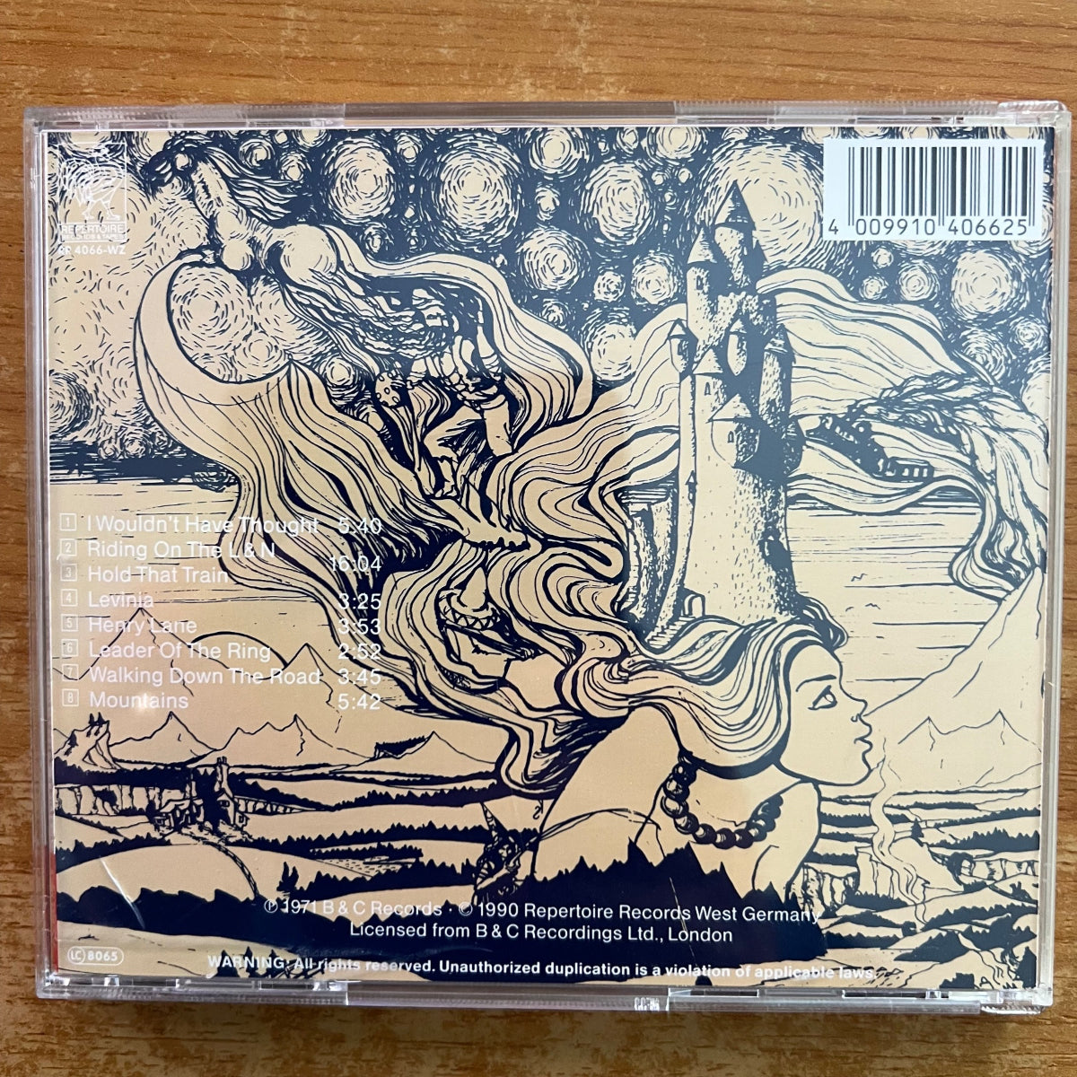 Steamhammer - Mountains / CD - 1re édition limitée. 1990 sur CD - (M-/M-)