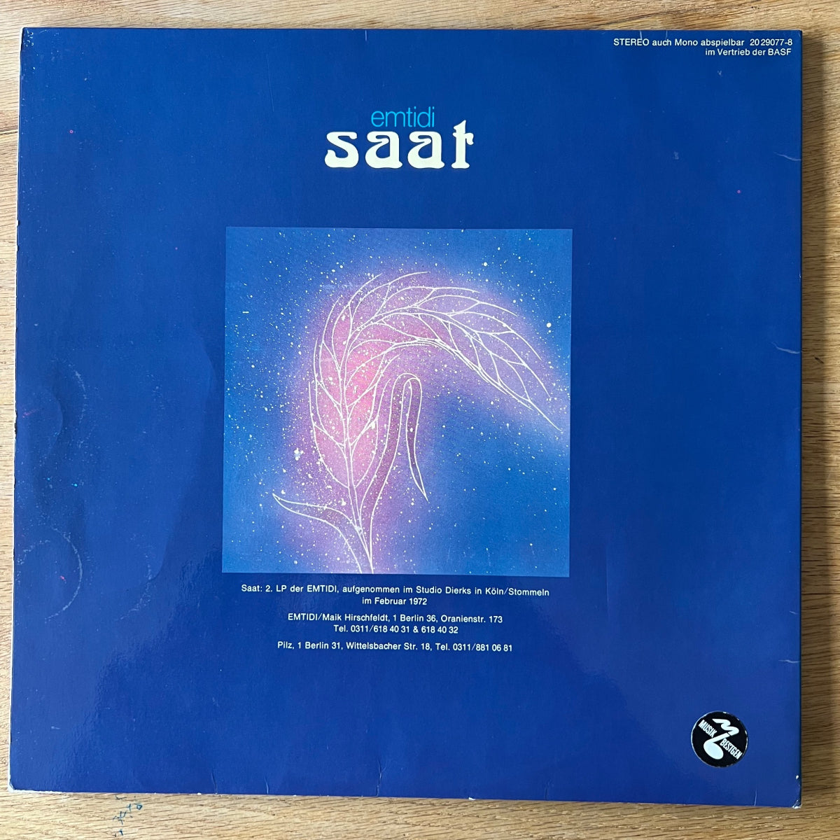 Emtidi - Graine / 1. D-Press. 1972 - (VG++/VG++)