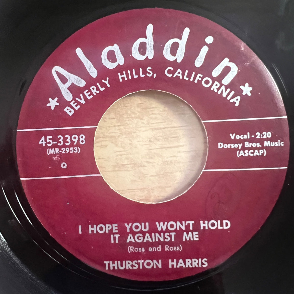 Thurston Harris - Little Bitty Pretty One / 1. US-Press. 1957 (G+/Neutral)