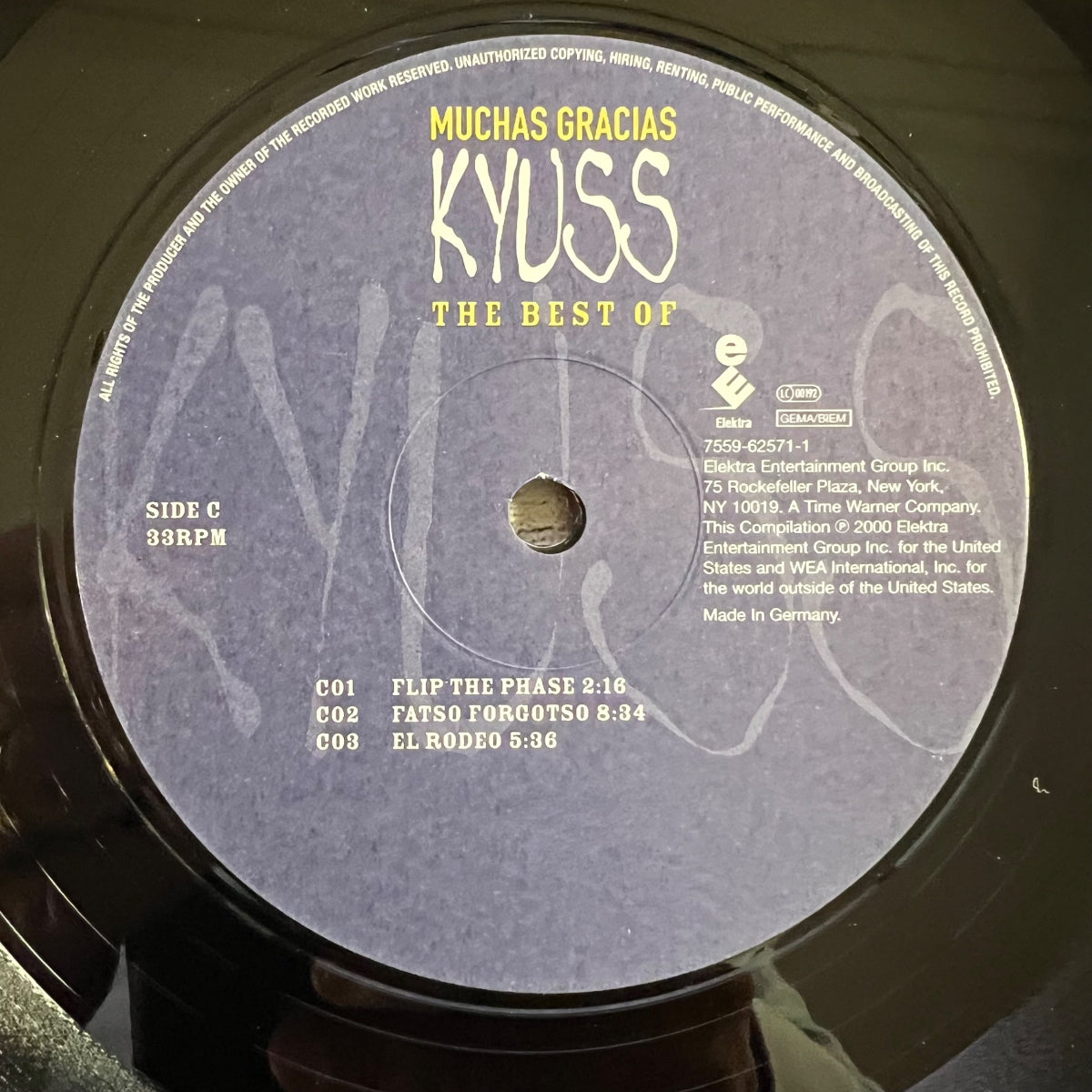 Kyuss - Muchas Gracias, The Best Of / 2 LP - 1. EU 2000 - (Mint/M-)