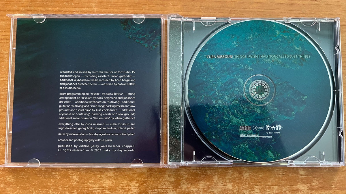 Cuba Missouri - Things I Wish I Had Not.. / CD - 1. D-Press. 2007 - (M-/M-)