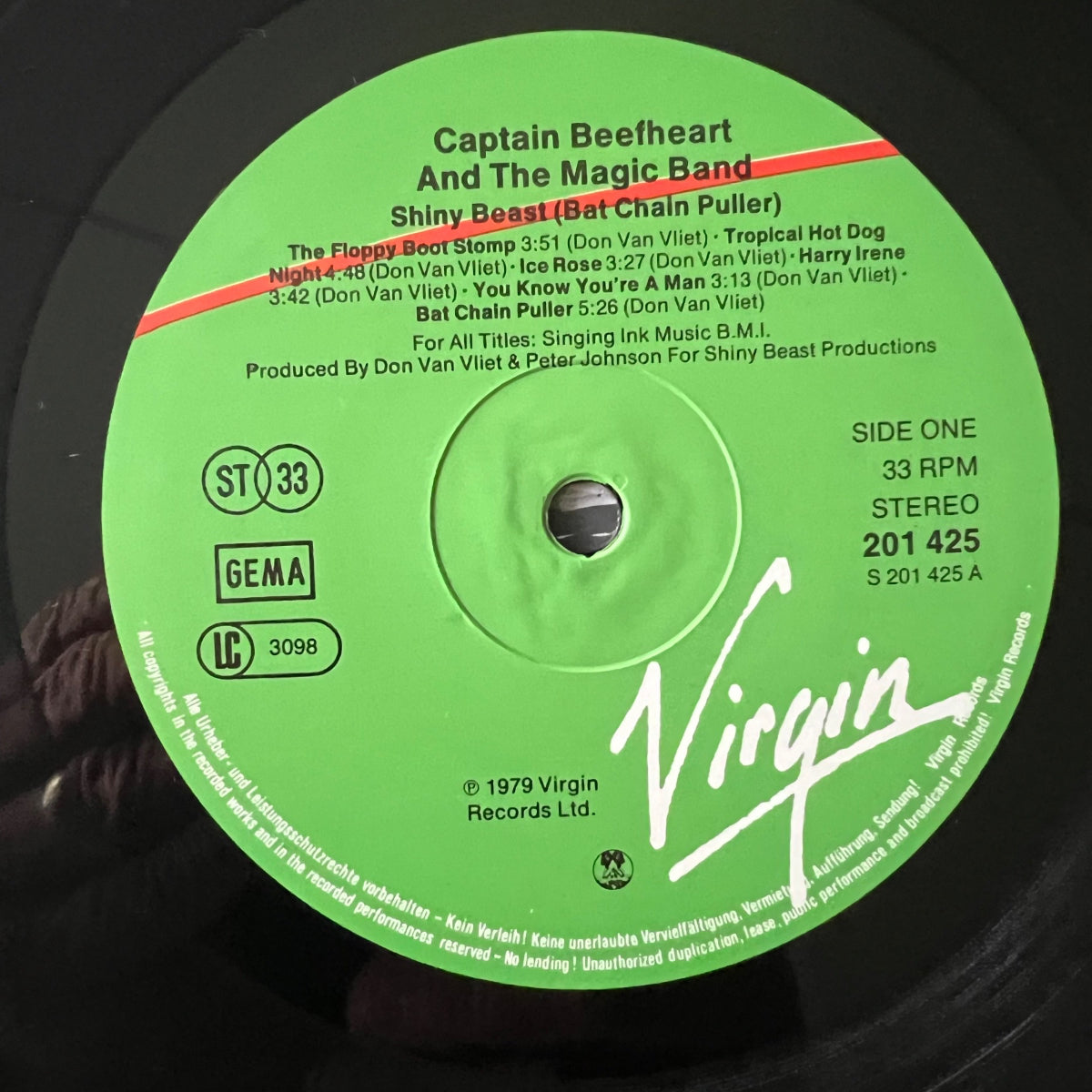 Captain Beefheart & The Magic Band - Shiny Beast / 1. D-Press. 1980 - (M-/M-)