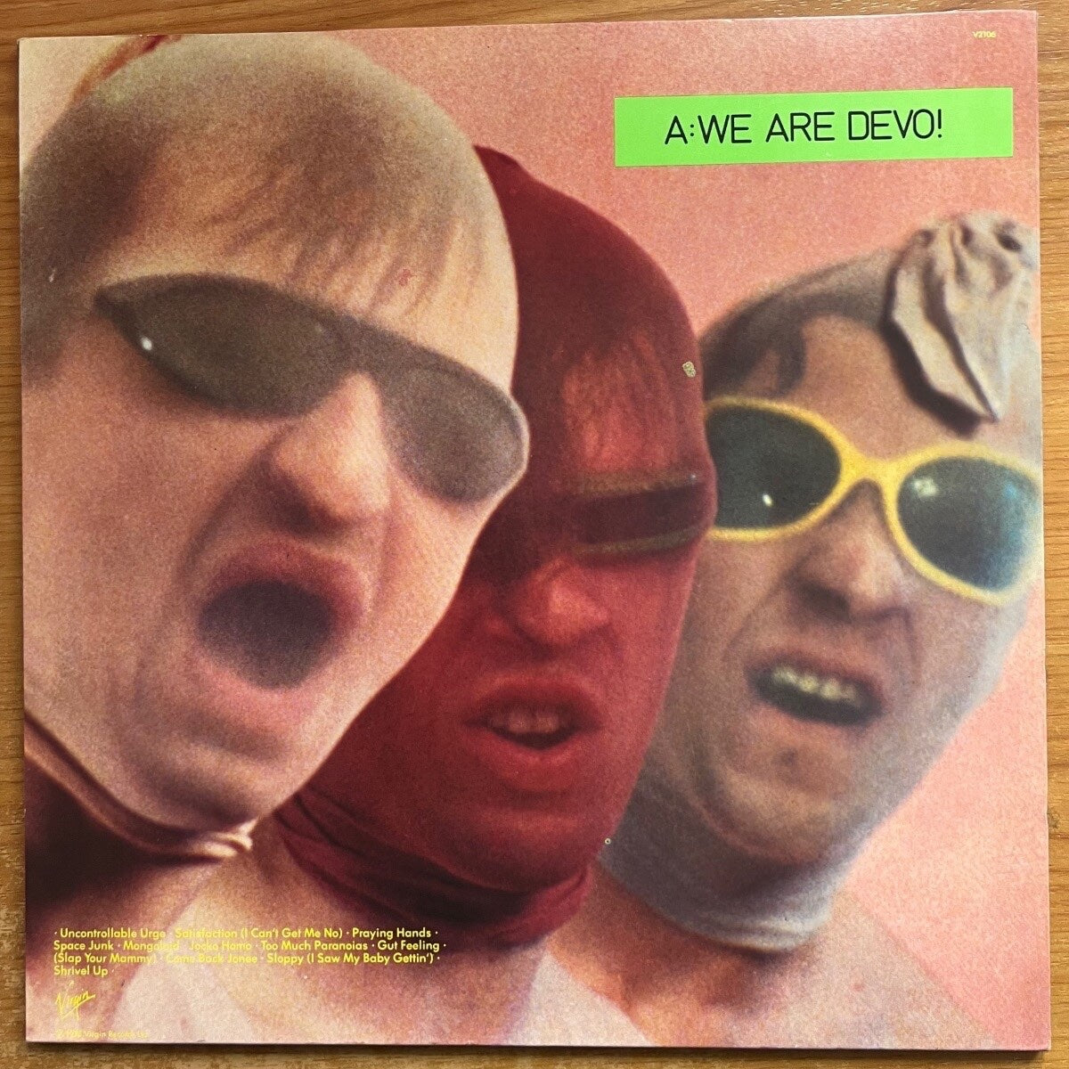 Devo - Q: Are We Not Men? / 1. UK Press. 1978 - (M-/M-)