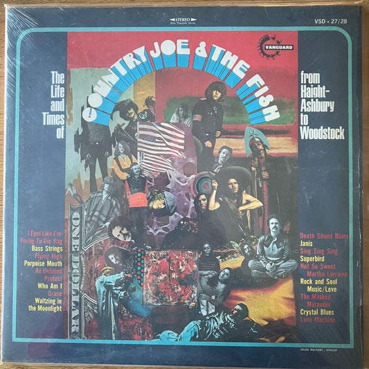 Country Joe & The Fish - The Life And Times.. / 2 LP - US-Press. 1986 - (M-/M-)