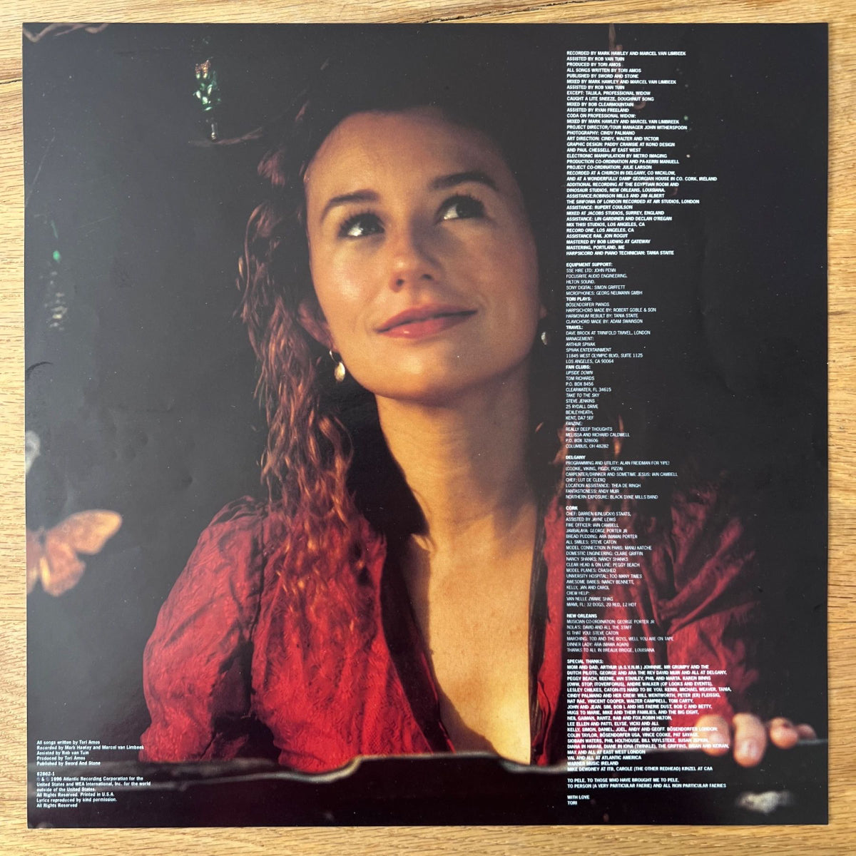 Tori Amos - Boys For Pele / 1st US Press. 1996 - Clear Green Vinyl - (M-/M-)