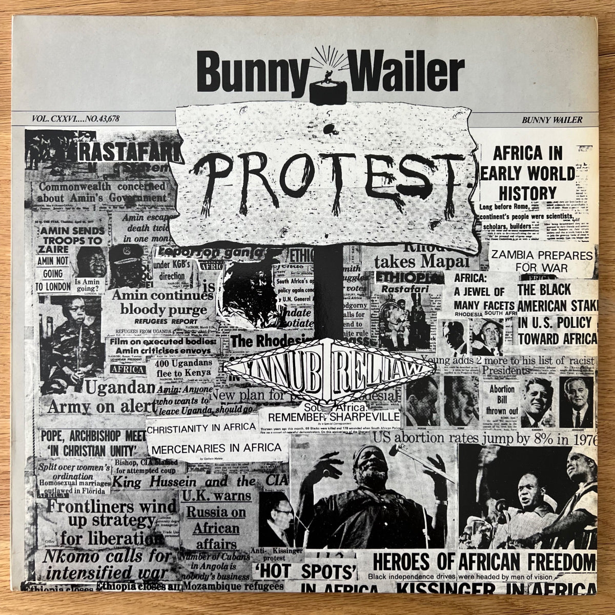 Bunny Wailer - Protest / D-Press. RE from 1977 - (M-/M-)