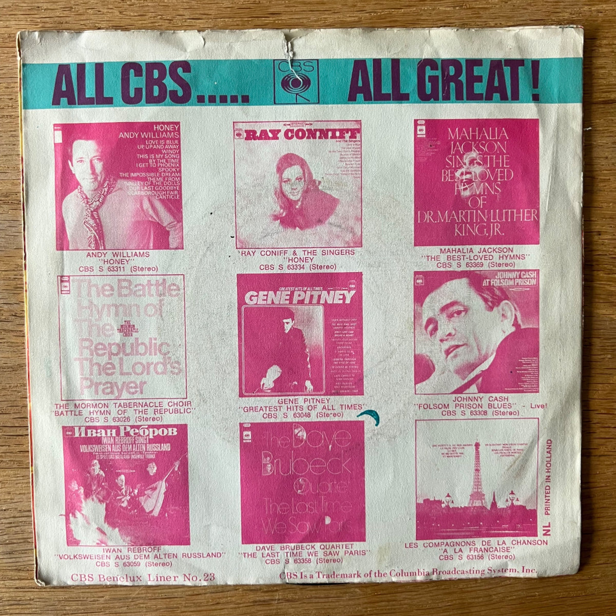 Love Affair - Bay I Know / 1. NL-Press. 1969