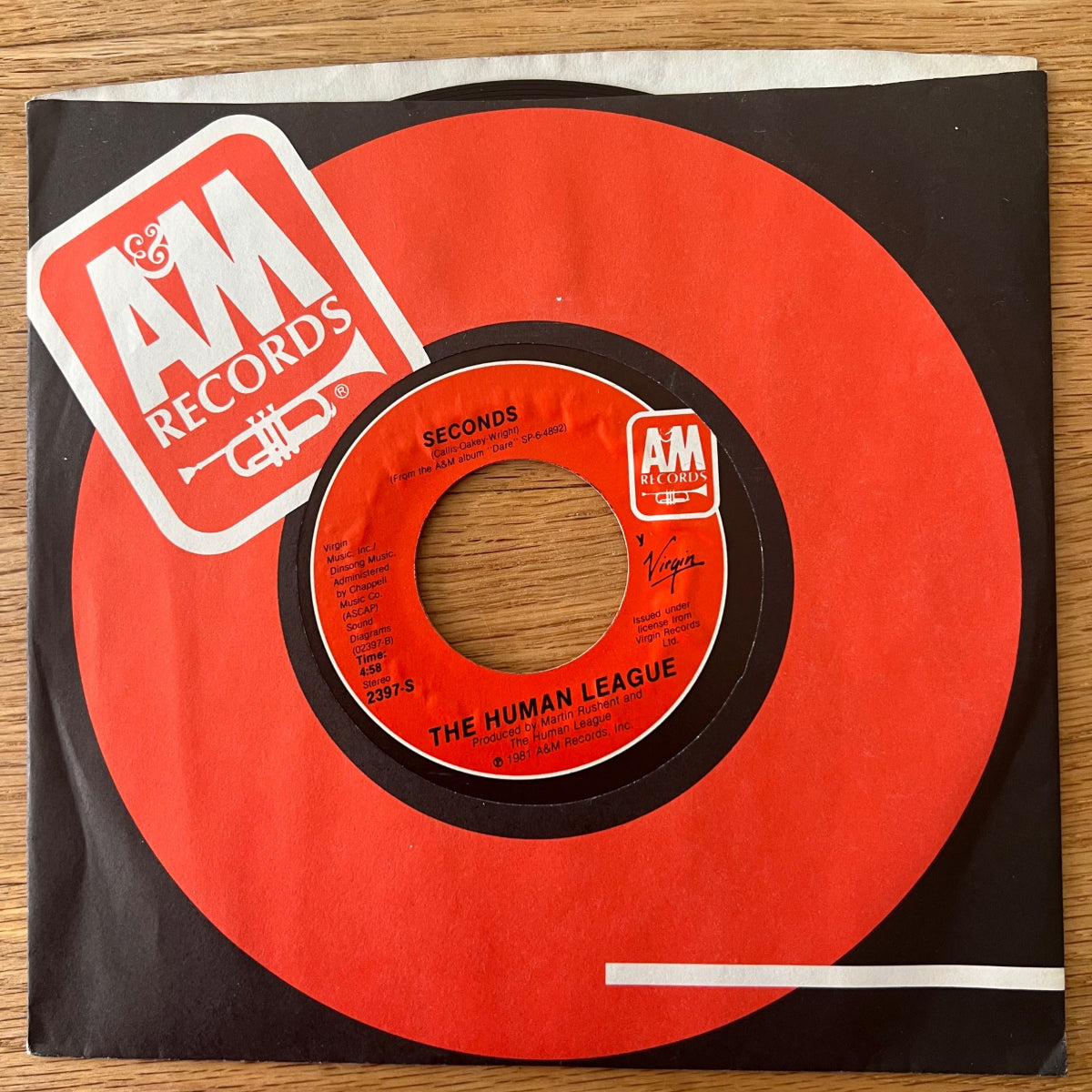 Human League - Don't You Want Me / 1. US-Press. 1981 - (M-/M-)