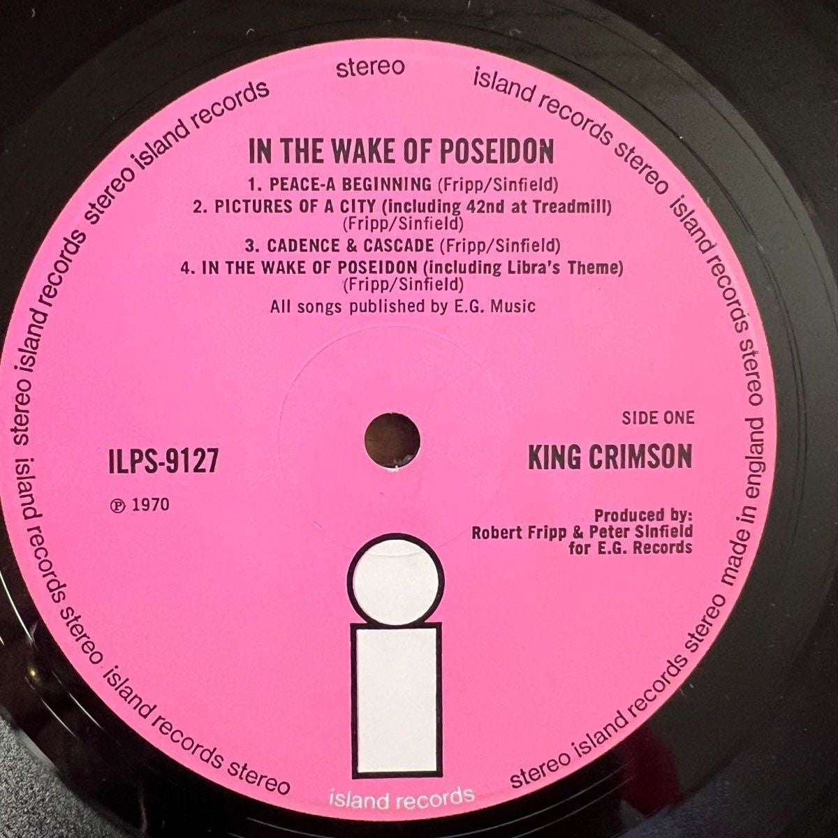 King Crimson - In The Wake Of Poseidon / 1. UK-Press. 1970 - (M-/M-)