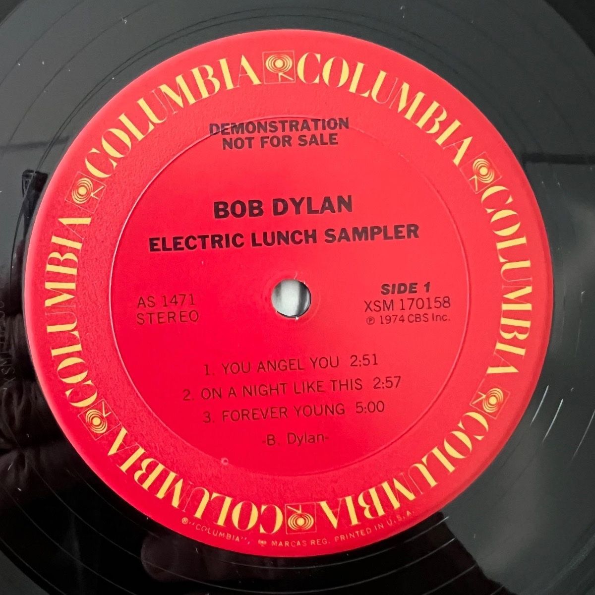 Bob Dylan - Electric Lunch / US Promo Sampler 1982 - (VG++/VG++)