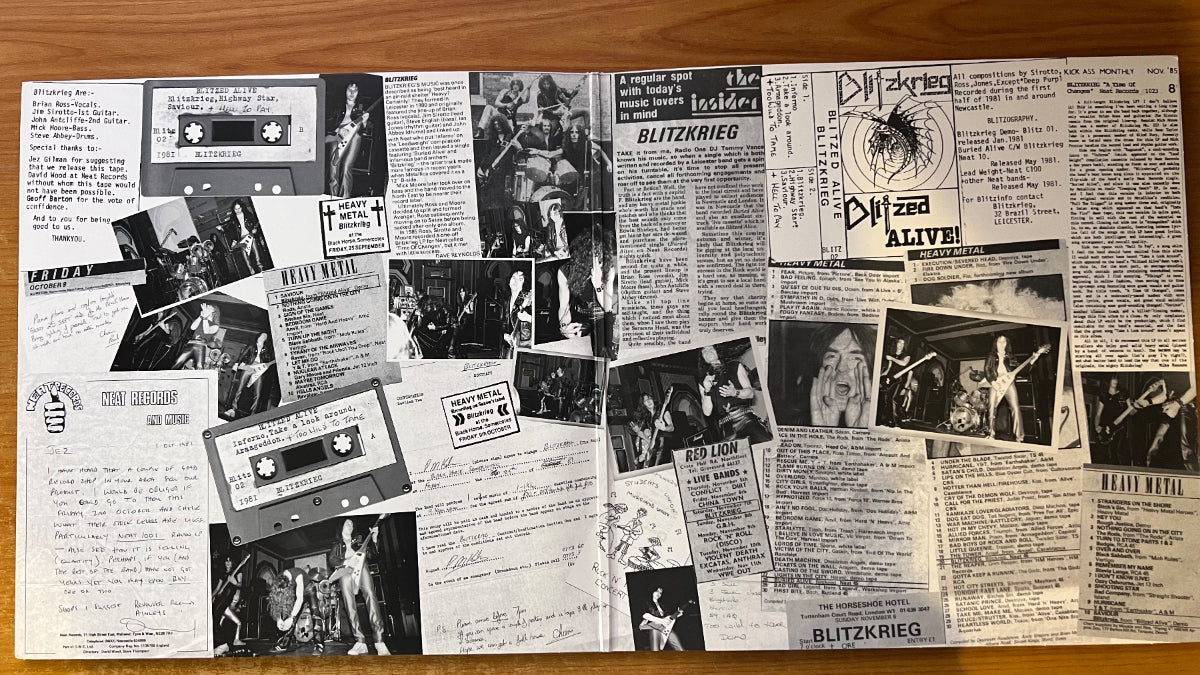 Blitzkrieg - Les Garçons de la rue du Brésil../ 1. D-Press. 2015 - (Mint / M-)