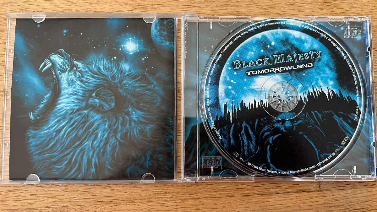 Black Majesty - Tomorrowland / CD - 1. D-Press. 2007 - (M-/M-)