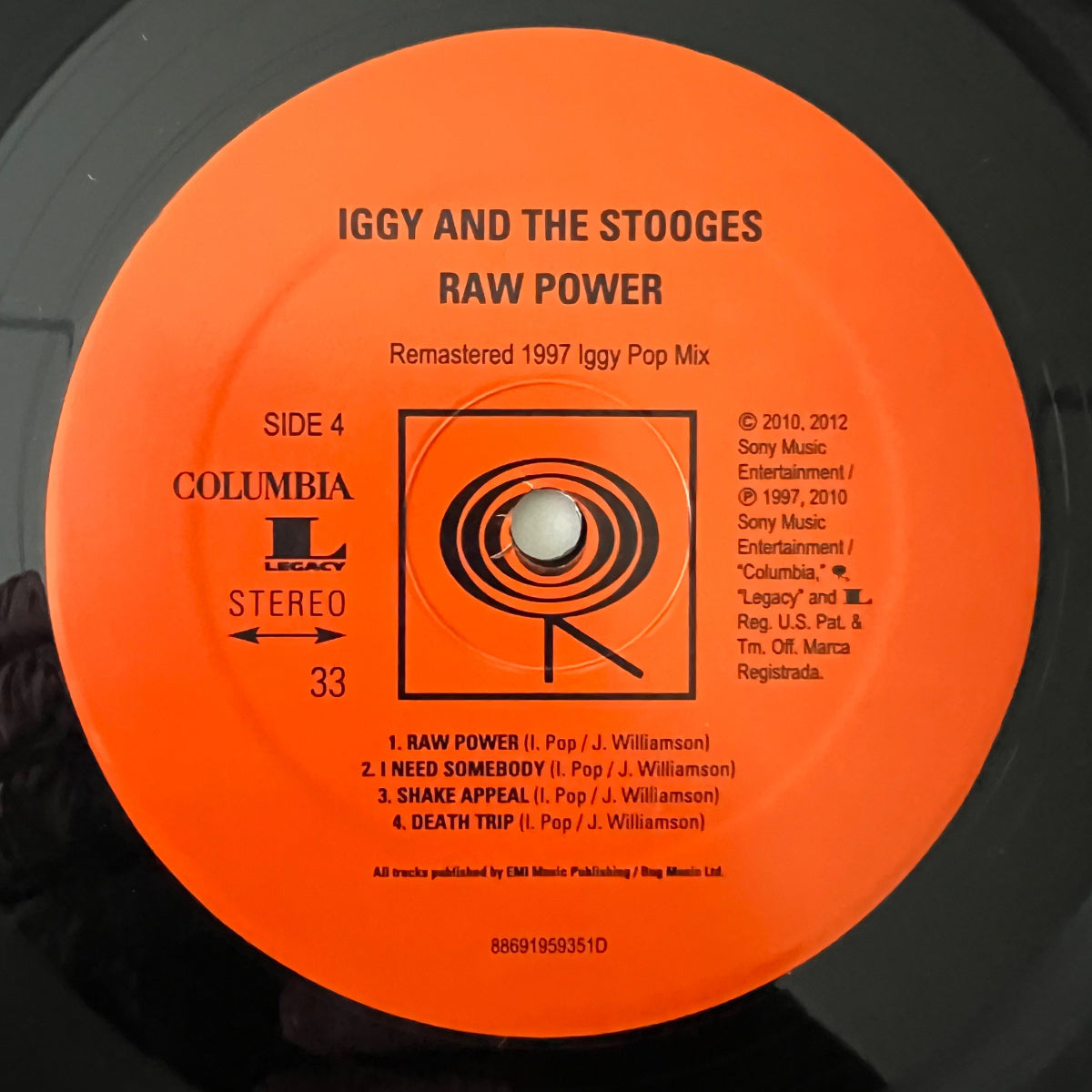 Iggy And The Stooges - Raw Power / 2 LP & Booklet - US Press. 2012 - (M-/M-)