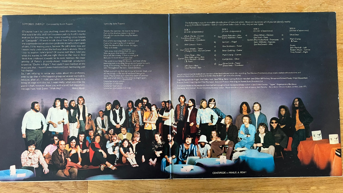 Centipede - September Energy / 2 LP - 1st UK Press. 1971 - (M-/VG)