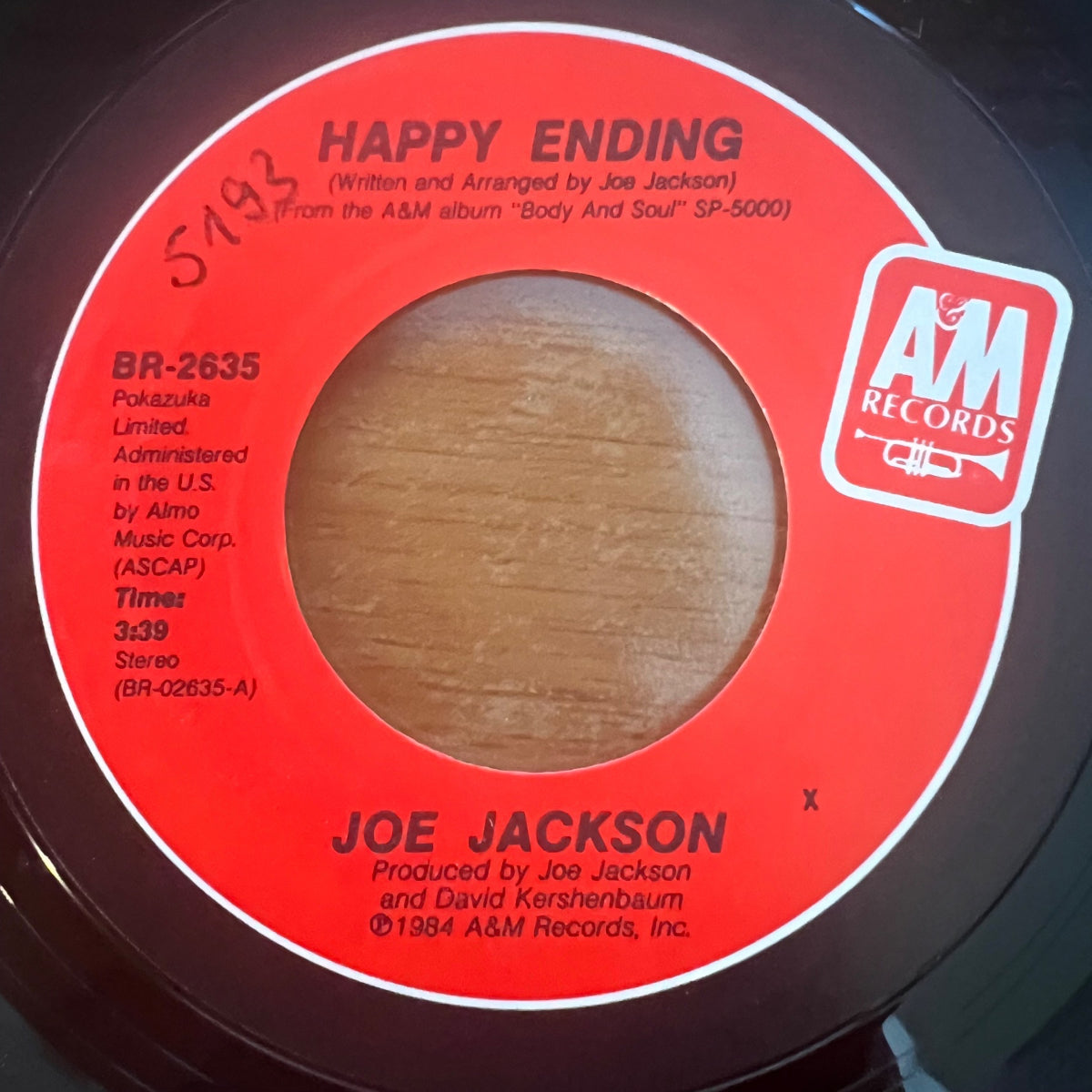 Joe Jackson - Happy Ending / 1. US-Press. 1984 -. (M-/VG++)