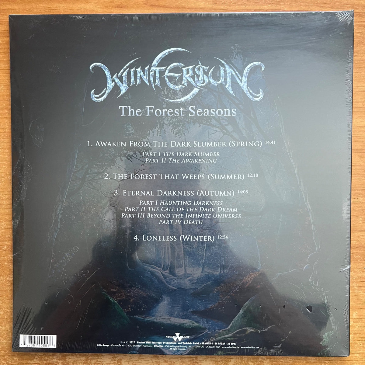 Wintersun - The Forest Seasons / 2 LP - 1. D-Press. 2017 - (Mint & Sealed)