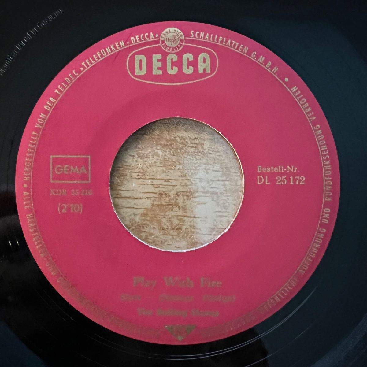 Rolling Stones - The Last Time / 1. D-Press. 1965 - Mono - (VG+/VG)