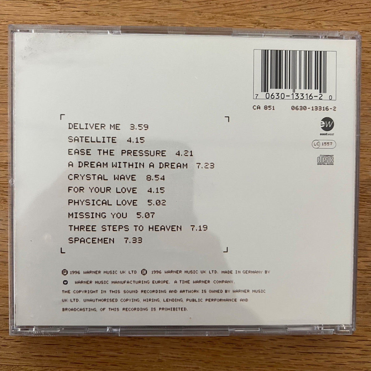 Beloved - X / CD - 1. EU-Press. 1996 - (M-/M-)