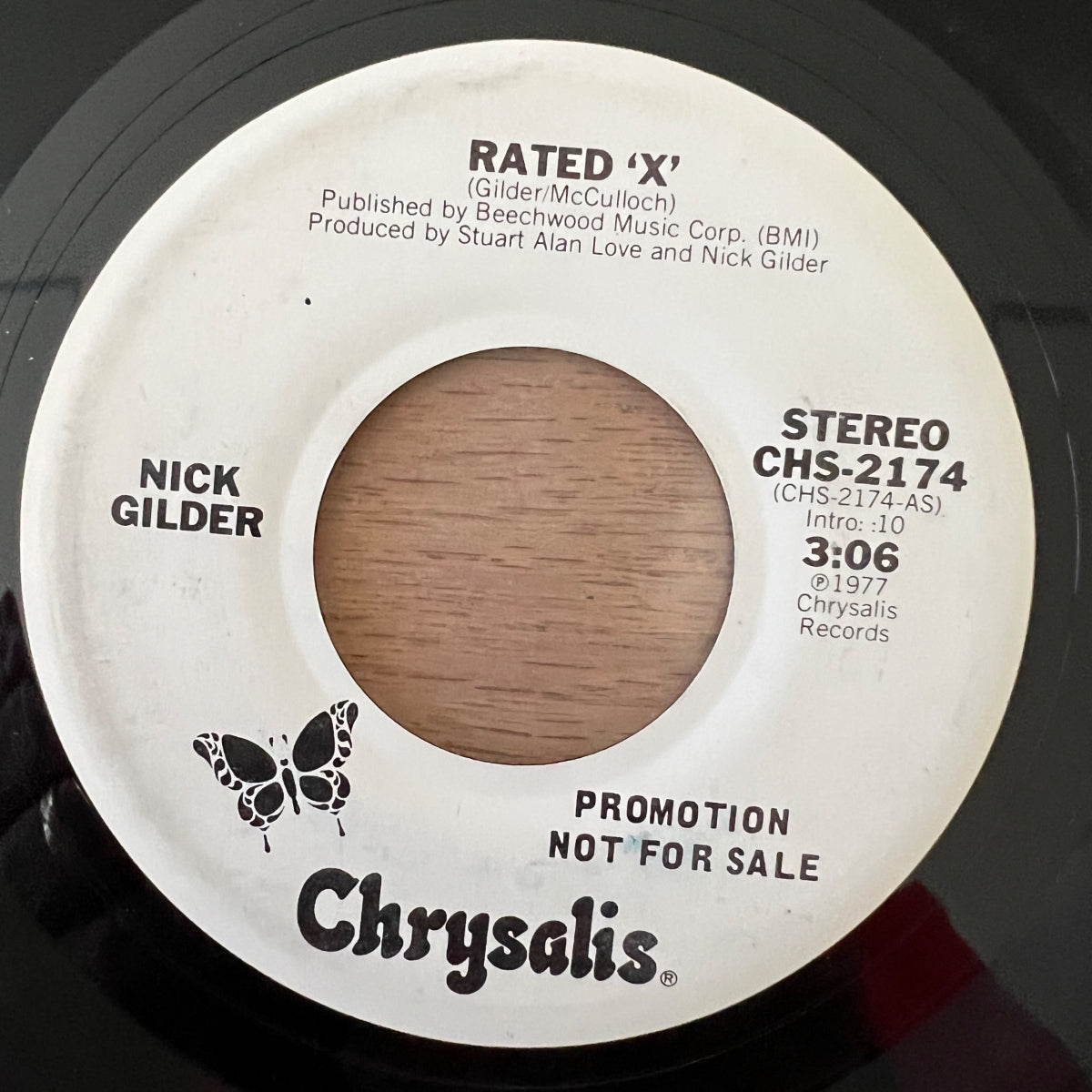 Nick Gilder - Rated X / US-Promo 1977 - (M-/Neutral)