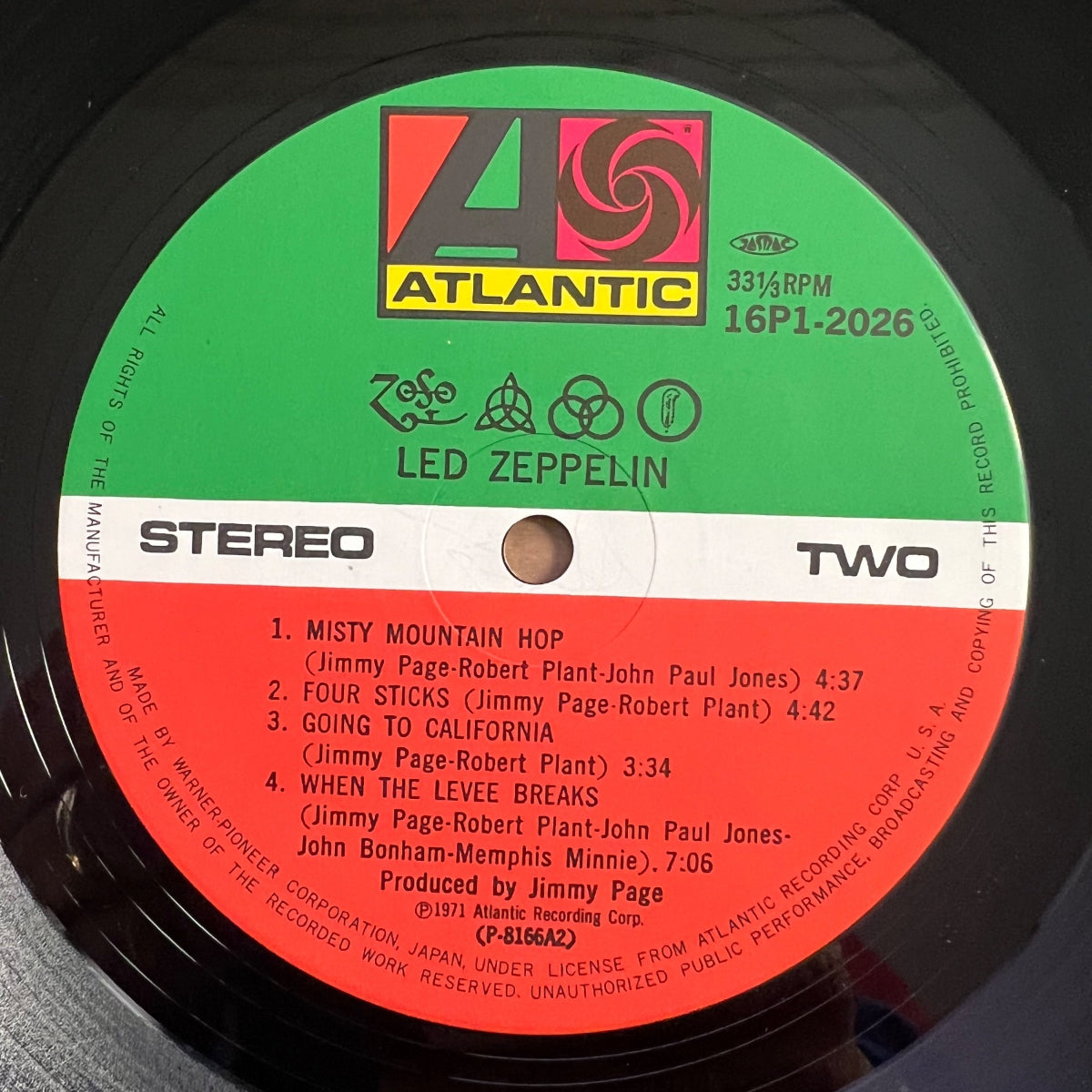 Led Zeppelin - Untitled / Japan-Press. 1988 - (M-/M-)