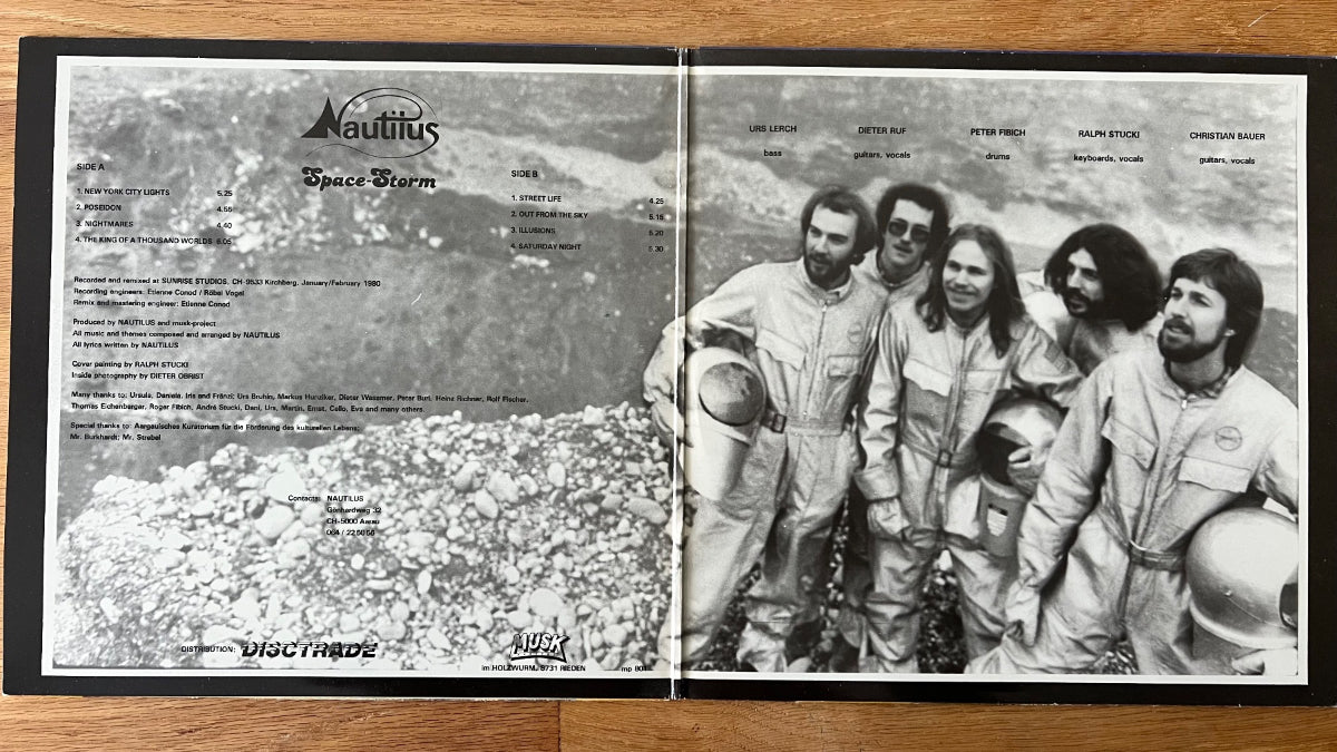 Nautilus - Space Storm / 1. Swiss Press. 1980 - (M-/VG++)
