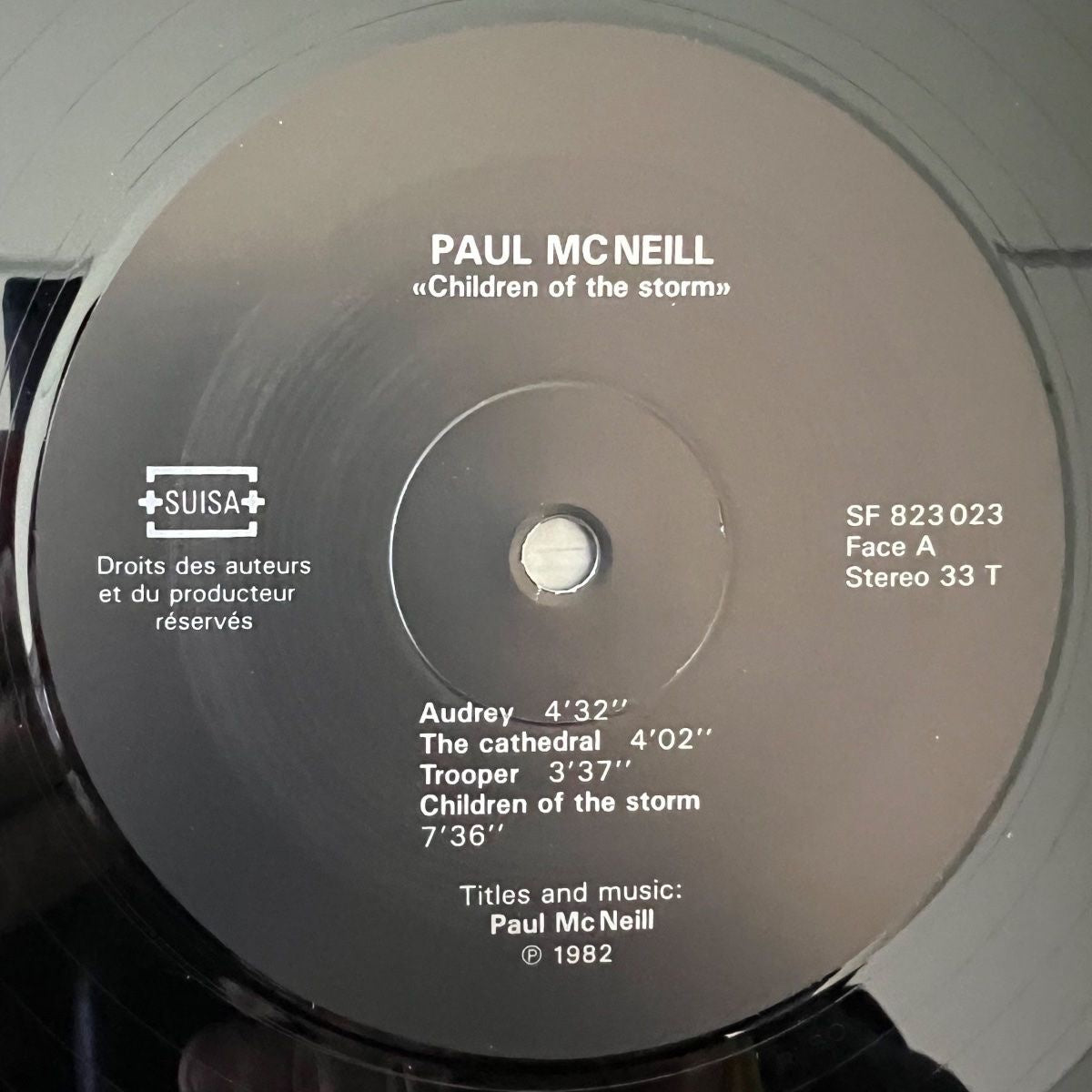 Paul McNeill - Children Of The Storm / 1. Swiss-Press. 1982 - (M-/M-)