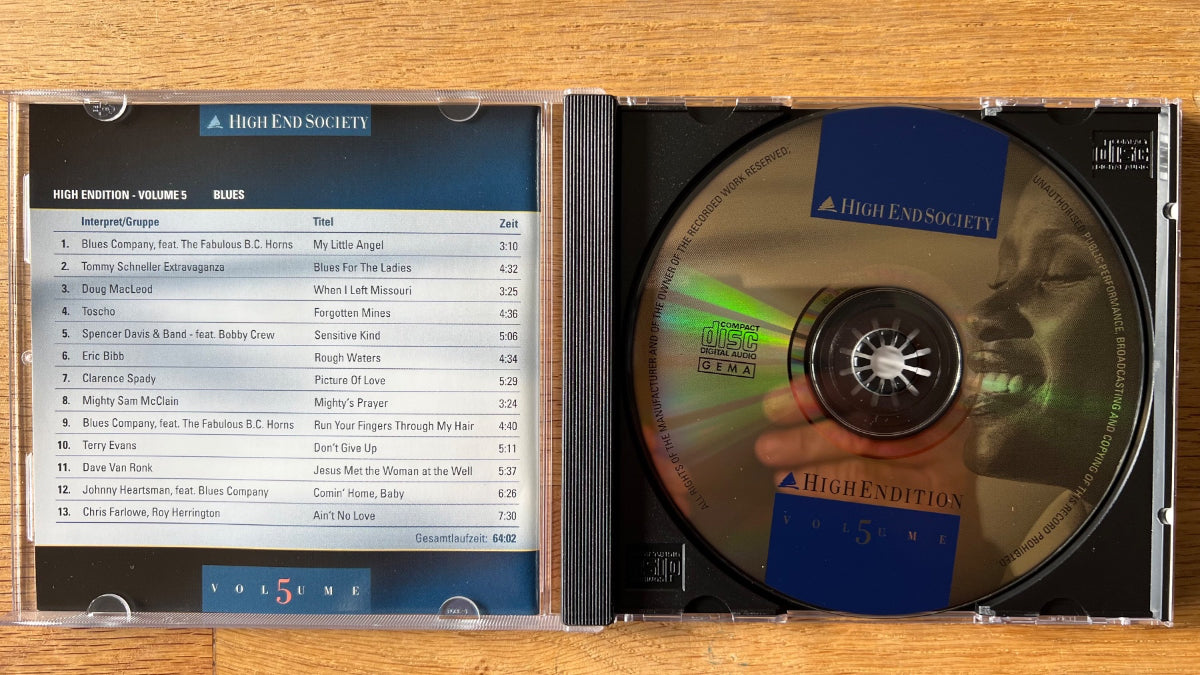 Divers - High Endition Vol. 5 Blues / CD - 1. D-Press. 2001 - (M-/M-)