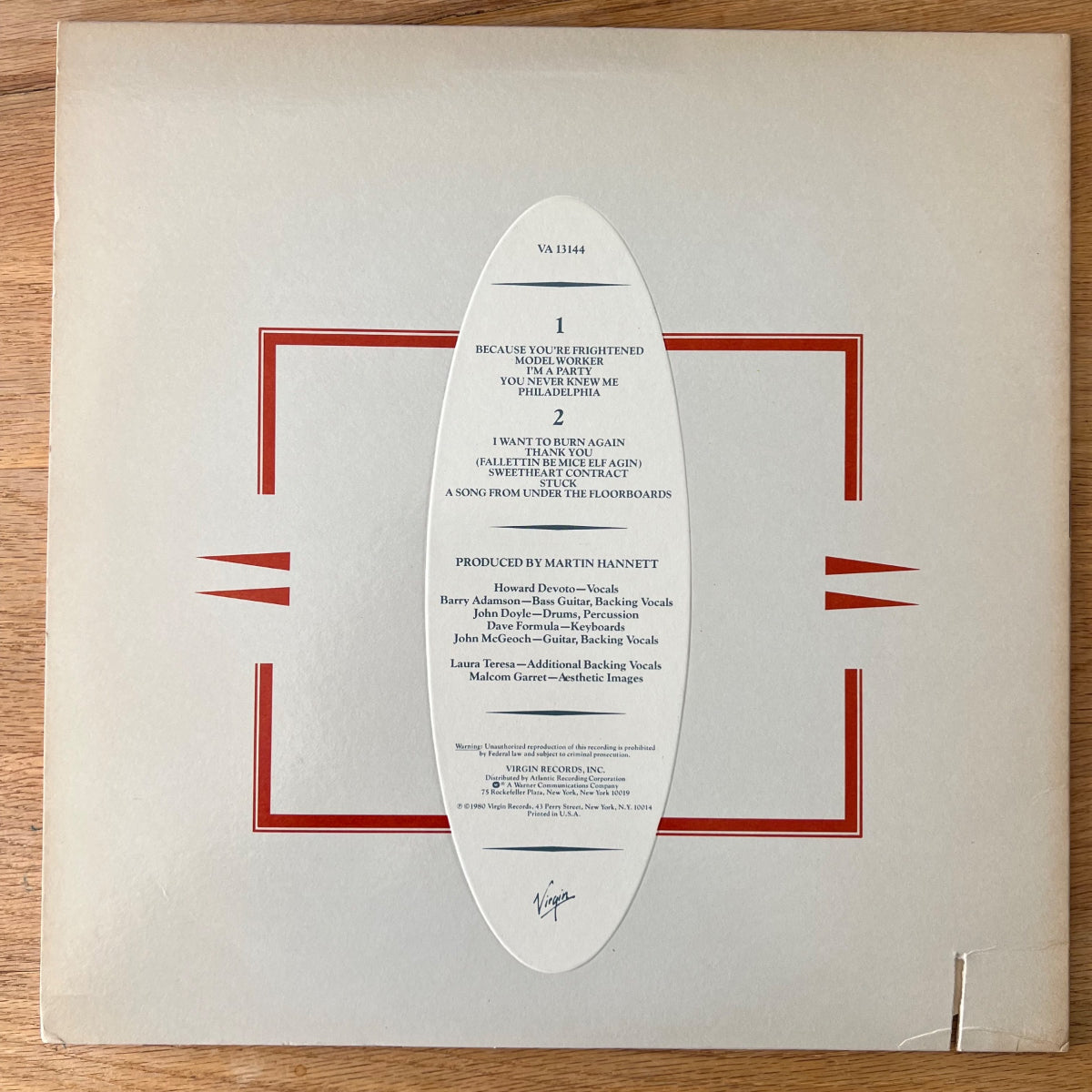 Magazine - The Correct Use Of Soap / 1. US Press. 1980 - (M-/VG+)