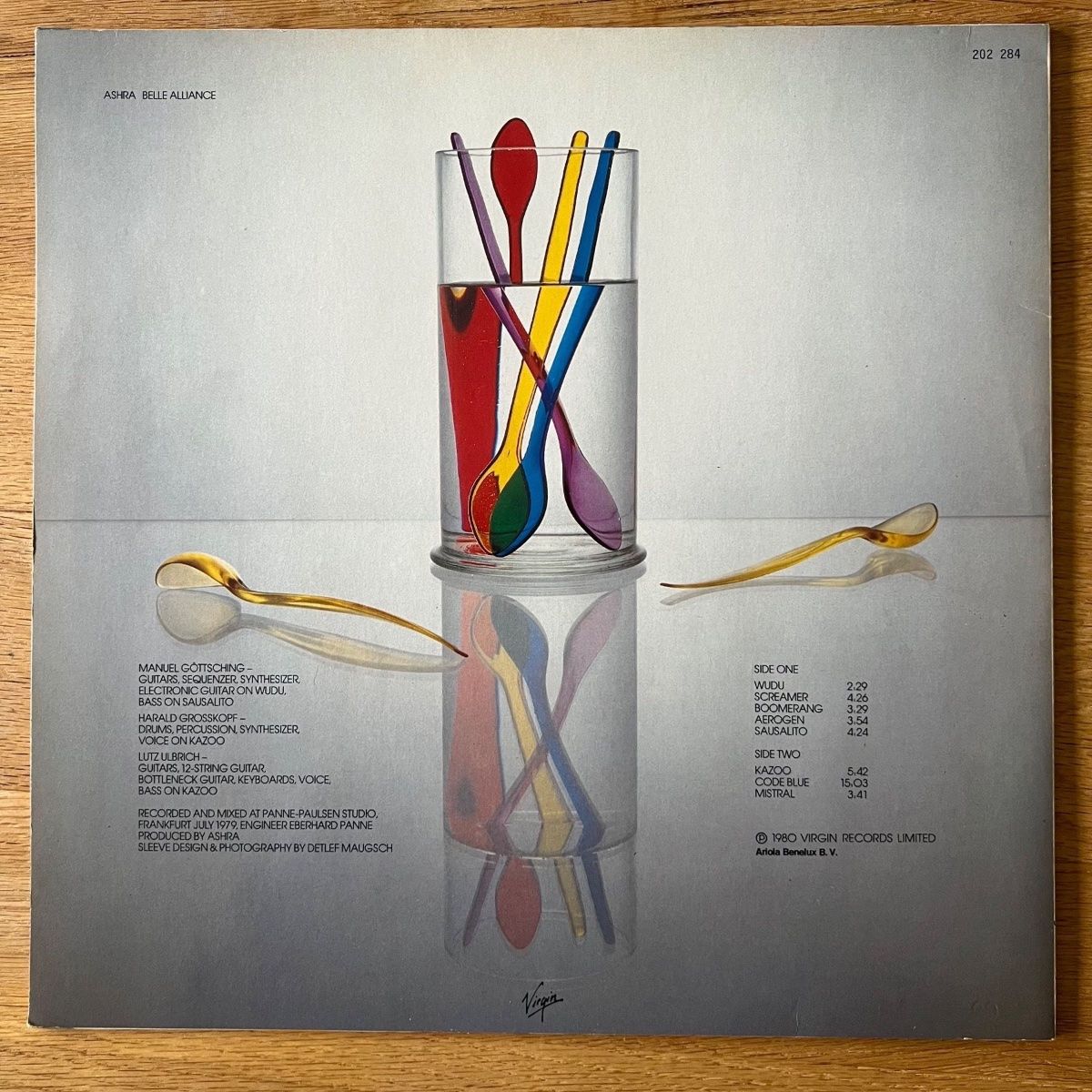 Ashra - Belle Alliance / 1. Benelux-Press. 1980 - (M-/M-)