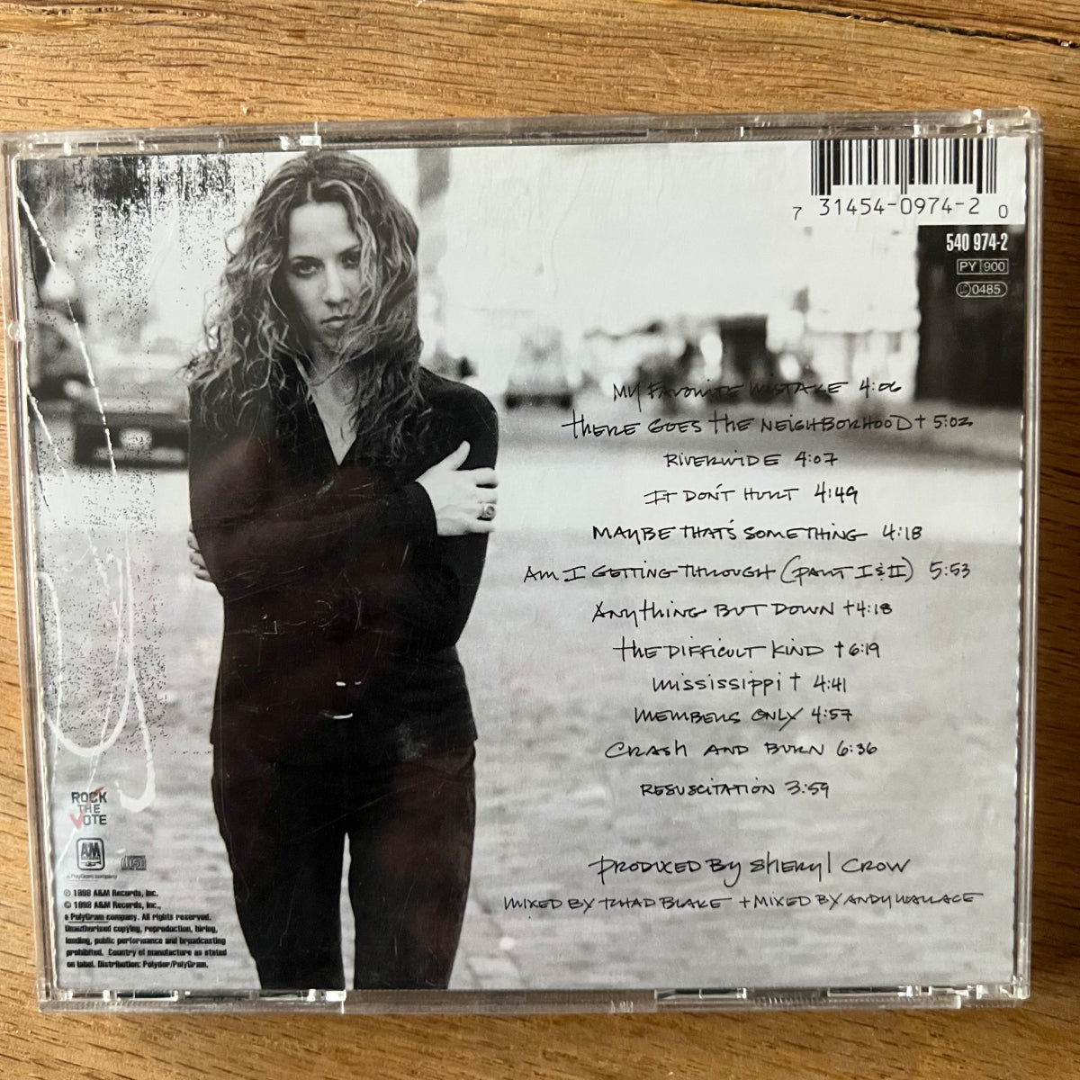 Sheryl Crow - The Globe Sessions / CD - 1st EU Press. 1998 - (M-/M-)