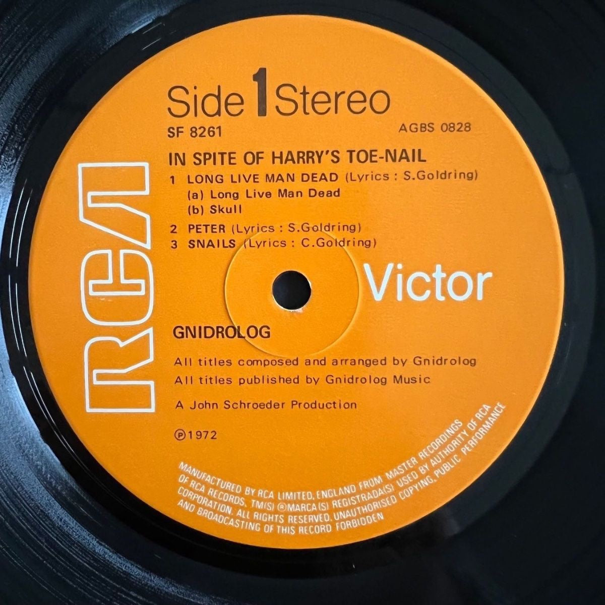 Gnidrolog - In Spite Of Harry's Toe-Nail / UK 1972 - (M-/M-)