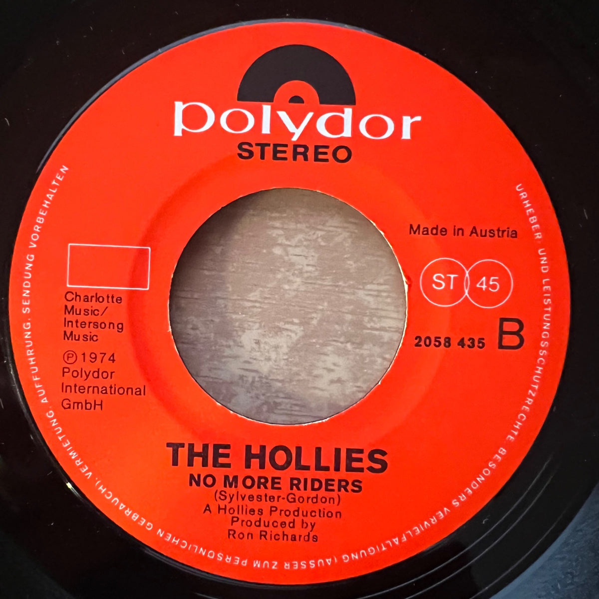 Hollies - The Air That I Breathe / 1. Austria-Press. 1974 - (VG++/VG+)