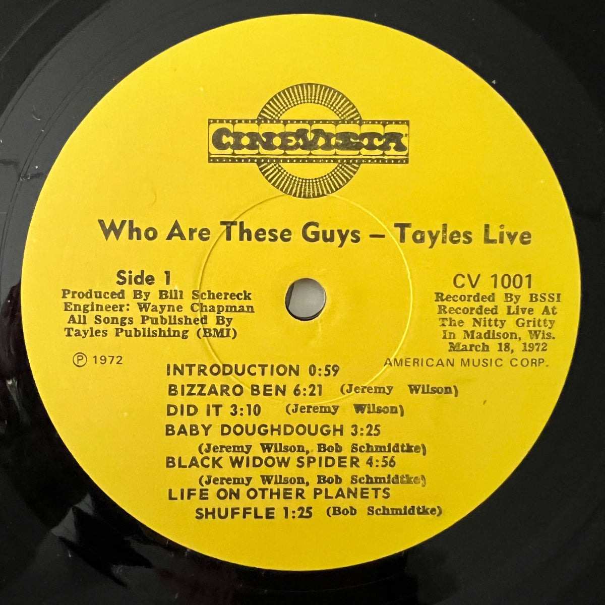 Tayles - Whoaretheseguys / 1. US-Press. 1972 - (M-/VG)
