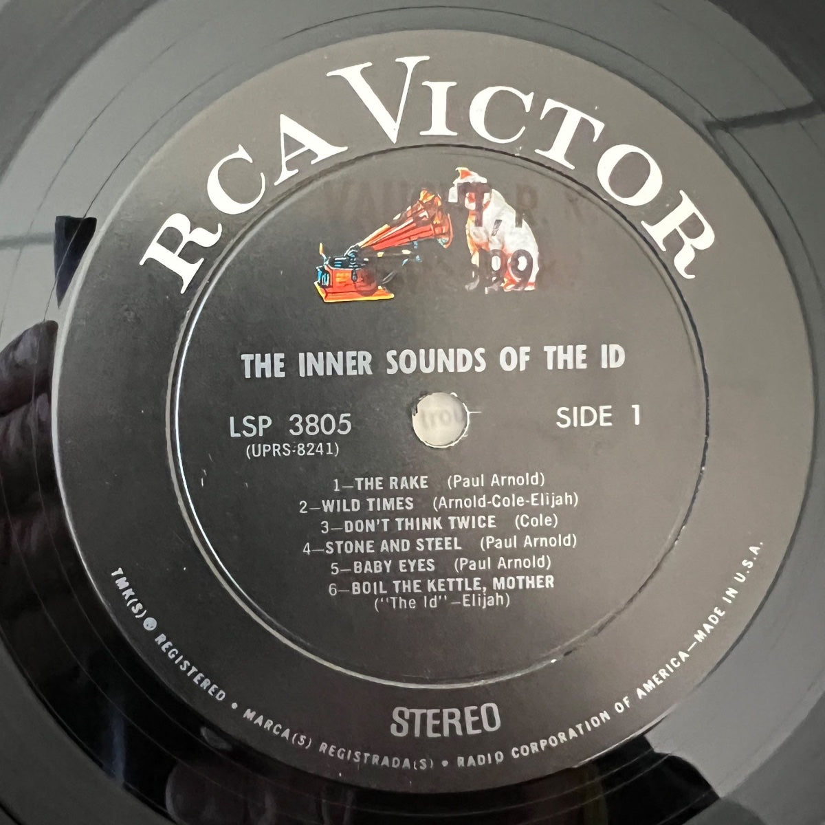 Id - The Inner Sounds Of The Id / 1. US Press. 1967 - (VG++/VG+)